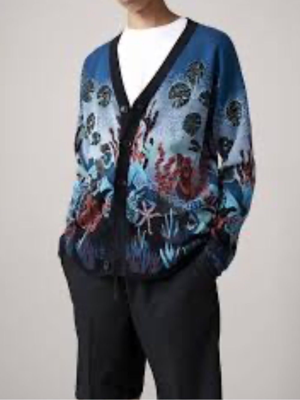 Scotch & Soda Underwater World Cardigan Sweater
